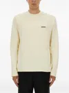 Jacquemus Long-sleeved T-shirt In Neutral