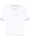 Jacquemus Venice Printed T-shirt In White