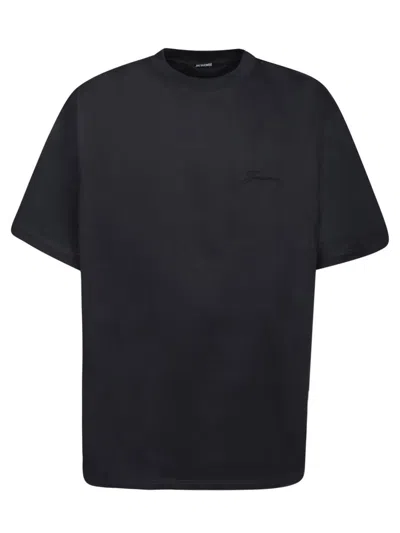 Jacquemus Black Logo T-shirt