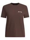 Jacquemus T-shirts In Brown