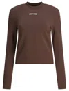 Jacquemus T-shirts Brown In Brown