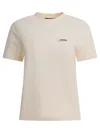 Jacquemus Le T-shirt Gros Grain Cotton T-shirt In Neutral