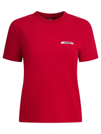 Jacquemus T-shirts Red