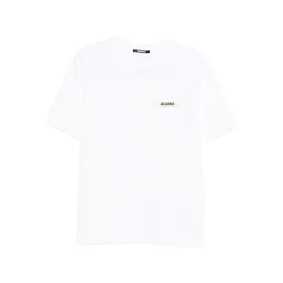 JACQUEMUS T SHIRTS WHITE
