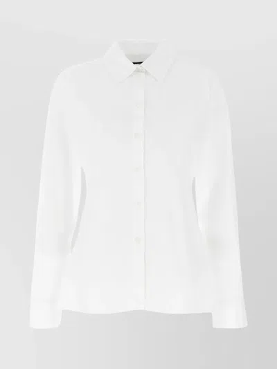 Jacquemus La Chemise De Costume Cotton Shirt In White