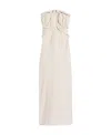 Jacquemus La Robe Bikini Strapless Midi Dress In Neutral