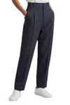 Jacquemus Tailored Trouser Pants In Dark Blue In Blue