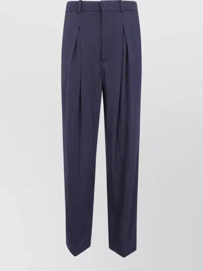 Jacquemus Tailored Trousers In Blue