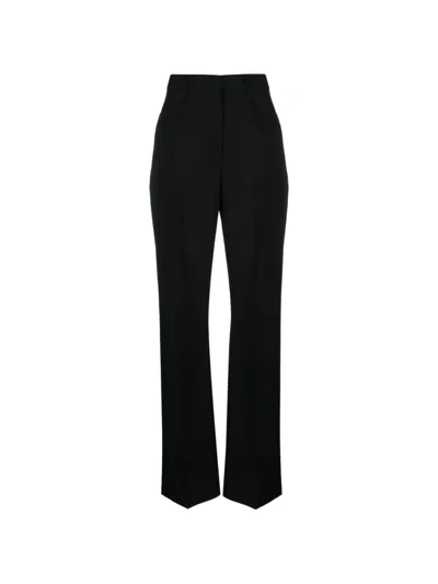Jacquemus Tailored Wide-leg Trousers In Black