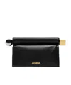 Jacquemus Take Out Clutch Bag In Black
