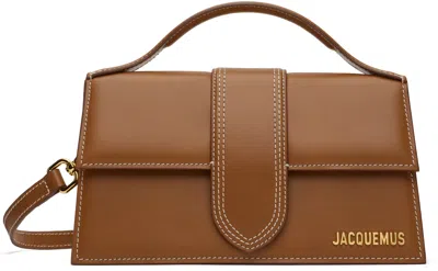 JACQUEMUS TAN LES CLASSIQUES 'THE LARGE BAMBINO' BAG