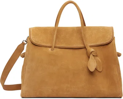 Jacquemus Tan 'the Turismo Shopper' Bag In Brown