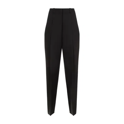 Jacquemus Black Mid-rise Cotton Pants