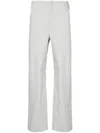 Jacquemus Tapered Trousers In Grey