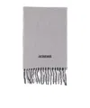 Jacquemus L Echarpe Moisson In Gray