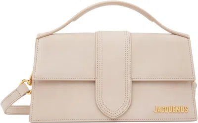 Jacquemus Taupe Les Classiques 'the Large Bambino' Bag