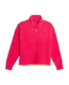 Jacquemus Textured Polo Jumper In Red
