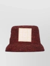 JACQUEMUS TEXTURED WIDE BRIM HAT