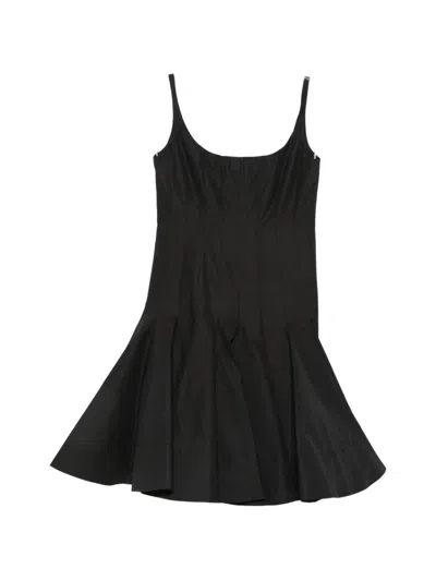 Jacquemus The Agave Mini Dress In Black