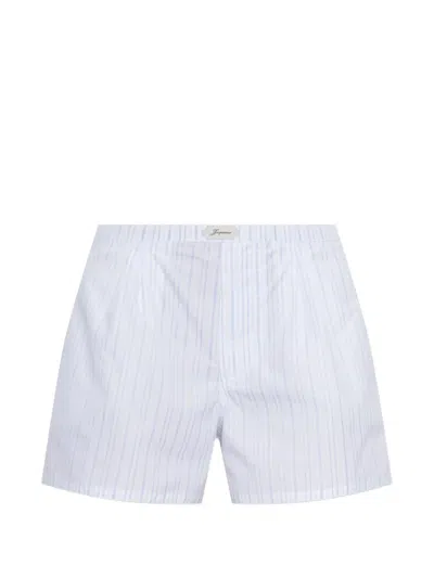 Jacquemus The Amelo Shorts In Blue