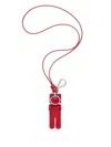Jacquemus The Amico Keychain In Red