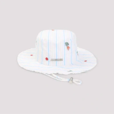 Jacquemus The Artichaut Bucket Hat 56 In Gold