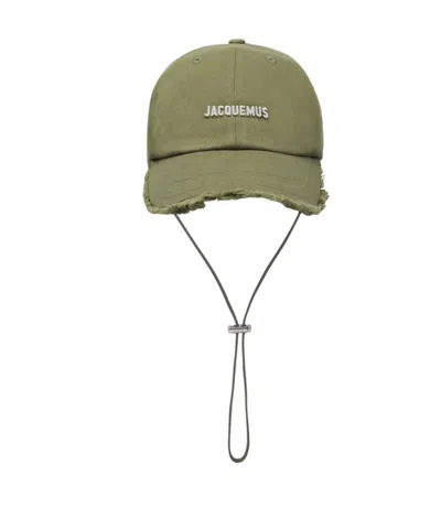 Jacquemus The Artichaut Cap In Green