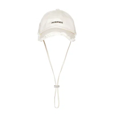 Jacquemus The Artichaut Cap In White