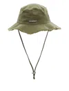 Jacquemus Mens Khaki Le Bob Artichaut Cotton-twill Bucket Hat In Green
