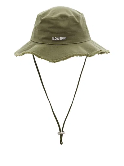 JACQUEMUS THE ARTICHAUT RAW-EDGE BUCKET HAT