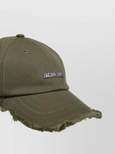 Jacquemus The Artichoke Cap Hat In Green