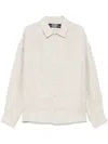 Jacquemus La Chemise Bateau Manches Longues In Nude