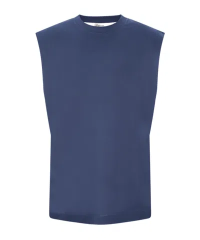 Jacquemus The Atelier Tank Top In Blue
