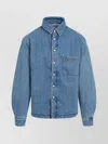 Jacquemus The Boulanger Puffed Denim Overshirt