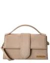 Jacquemus Le Grand Bambino Leather Crossbody Bag In Nude