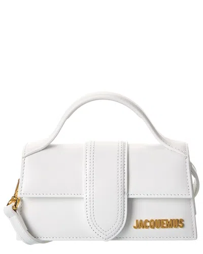 JACQUEMUS THE BAMBINO LEATHER SHOULDER BAG