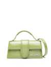 Jacquemus The Bambino Mini-tasche In Grün