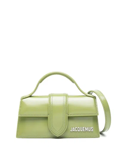 Jacquemus The Bambino Mini-tasche In Grün