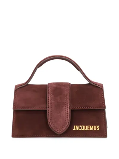 Jacquemus The Bambino Mini Flap Bag In Red