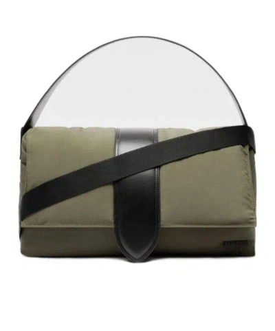 Jacquemus The Bambino Messenger Bag In Green