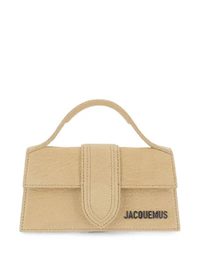 Jacquemus The Bambino Shoulder Bag In Neutral