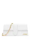 Jacquemus Le Grand Bambino Leather Top Handle Bag In White