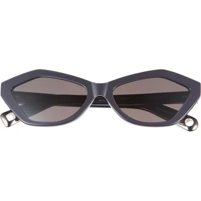 Jacquemus The Bambino Sunglasses In Black