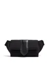 Jacquemus Le Petit Messenger Bambin In Black