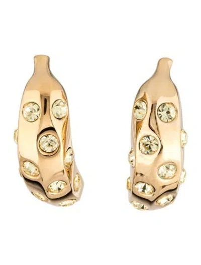 Pre-owned Jacquemus The Bananes Drop Earrings In Multicolor