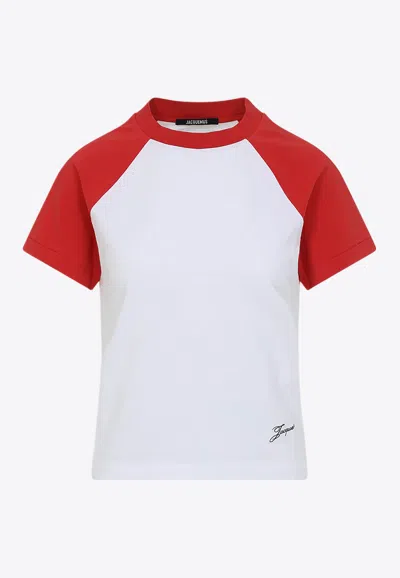 JACQUEMUS THE BASEBALL CREWNECK T-SHIRT