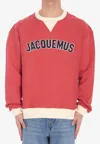 Jacquemus Baseball Sweatshirt In Red