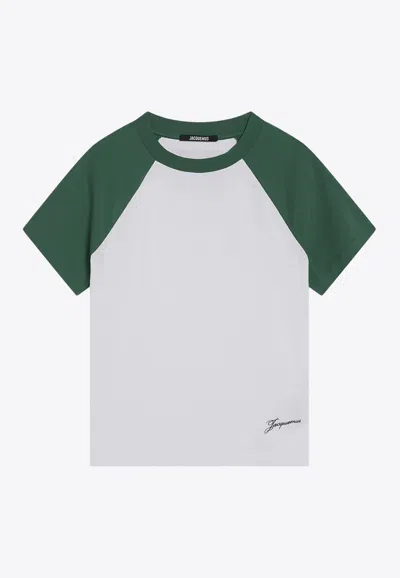 JACQUEMUS THE BASEBALL LOGO T-SHIRT