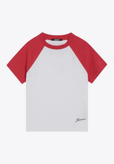 JACQUEMUS THE BASEBALL LOGO T-SHIRT