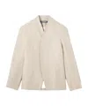 Jacquemus Bastide Wrap-front Blazer In Brown